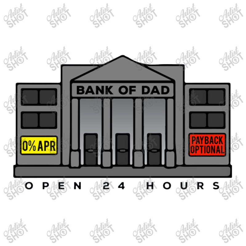 Bank Of Dad Open 24 Hours Youth Hoodie by gedongbayi | Artistshot