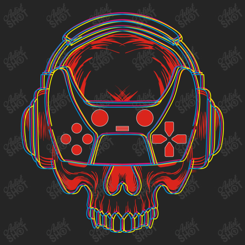 Skull Gamer Unisex Hoodie by azmth | Artistshot