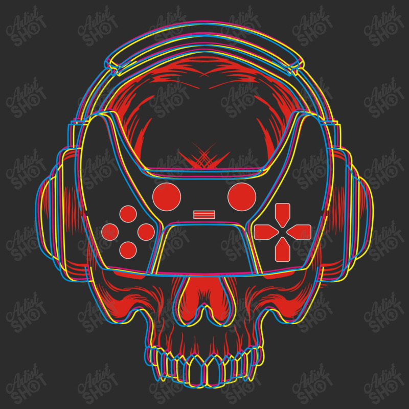 Skull Gamer Exclusive T-shirt by azmth | Artistshot