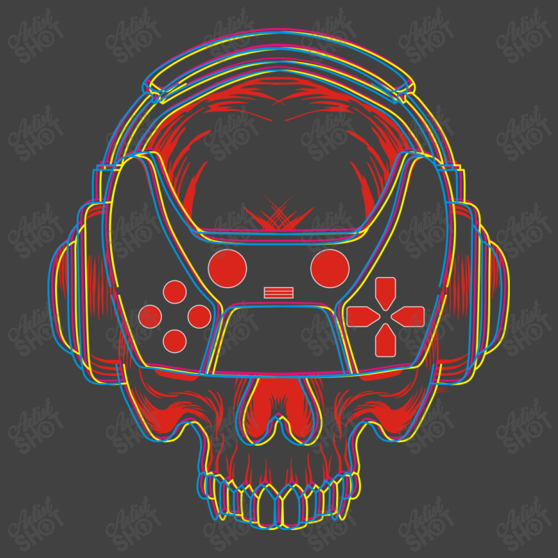 Skull Gamer Vintage T-Shirt by azmth | Artistshot