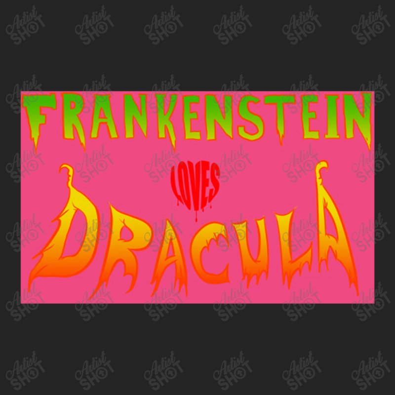 Frankenstein Loves Dracula 3/4 Sleeve Shirt by gugurdaun | Artistshot