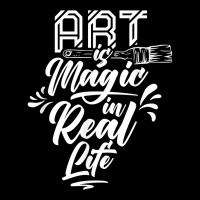 Art Is Magic In Real Life Job Artist Artistic Artists T Shirt Youth Zipper Hoodie | Artistshot