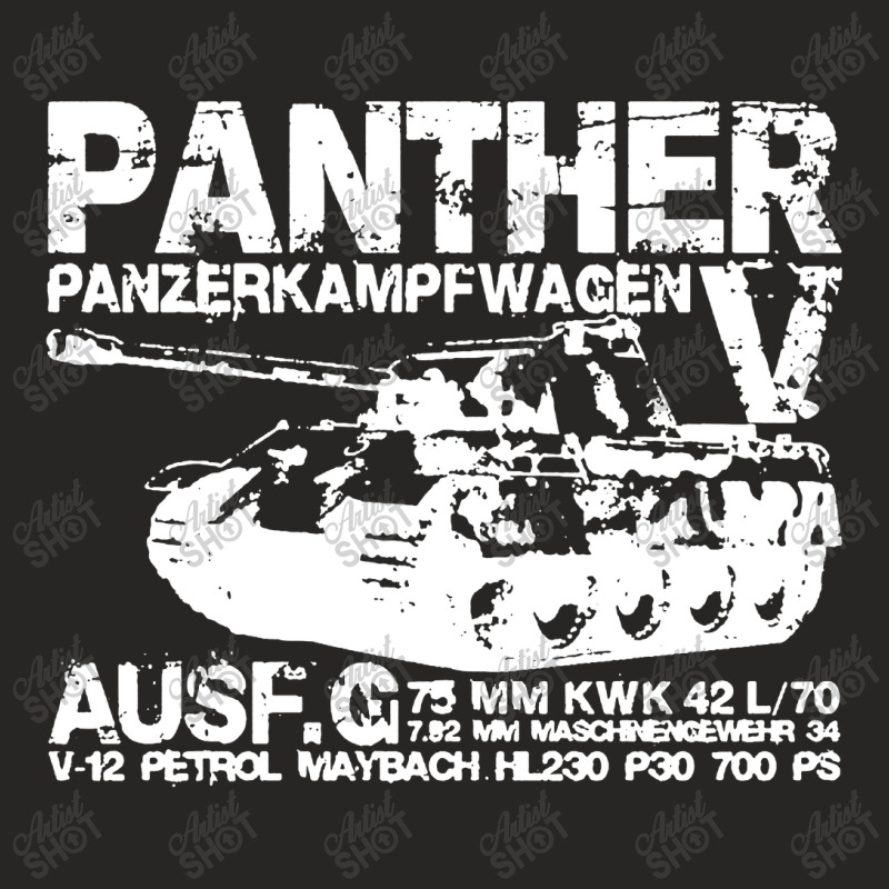 Panther Tank Ladies Fitted T-Shirt by veelra50534 | Artistshot