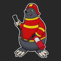 Fire Department T  Shirt Mole As Firefighter With Fire Extinguisher T Printed Hat | Artistshot