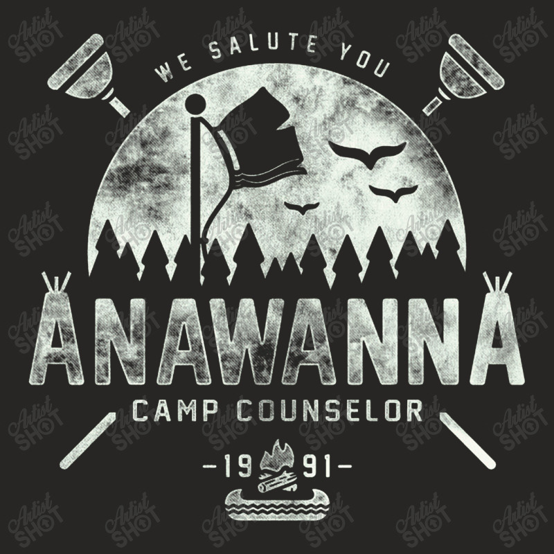 We Salute You   Camp Counselor Ladies Fitted T-Shirt by baruklambi | Artistshot