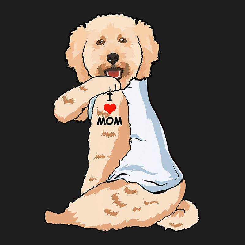 I Love Mom Tattoo Poodle Mom Dog Lover Women Classic T-shirt by pester | Artistshot