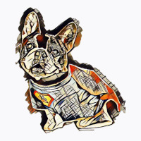 Cute French Bulldog Breed Dog Wearing A Super Hero Costume Over White T-shirt | Artistshot