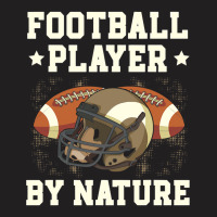 Football Player By Nature American Rugby Coach Gameday Sport T-shirt | Artistshot