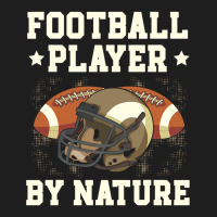 Football Player By Nature American Rugby Coach Gameday Sport Classic T-shirt | Artistshot