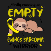 Ewings Sarcoma Gifts T  Shirt Mostly Running On Empty Ewings Sarcoma W Ladies Polo Shirt | Artistshot