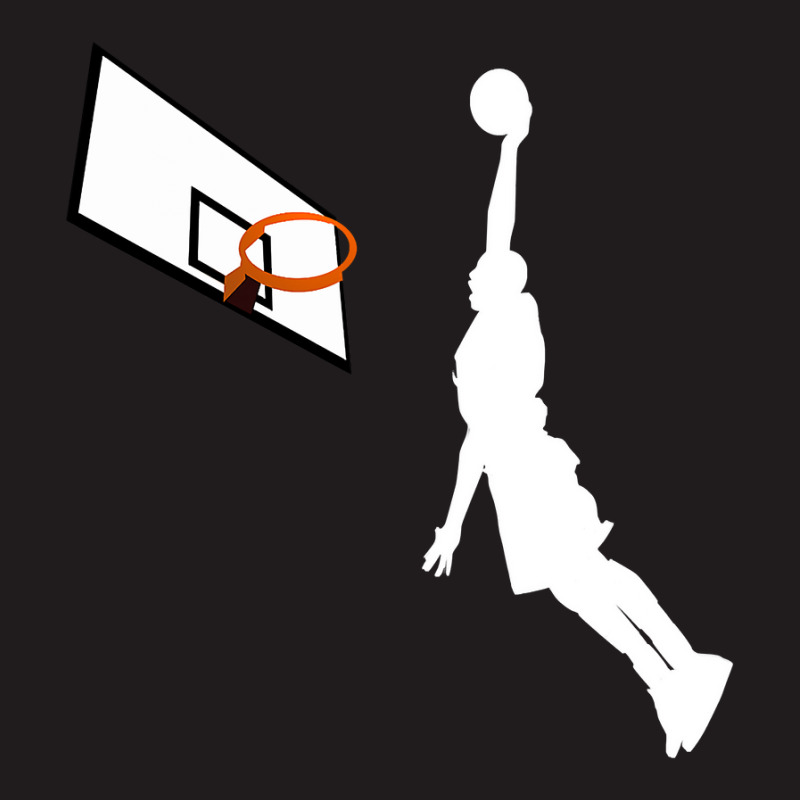 Basketball Dunk Competition Silhouette One Handed Dunk Shot Waist Apron | Artistshot