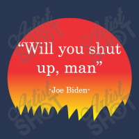 Will You Shut Up Man Joe Biden Men Denim Jacket | Artistshot