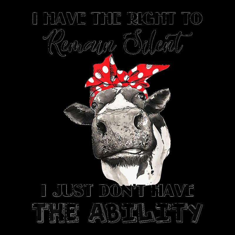 I Have The Right To Remain Silent I Don't Have Ability Funny Cropped Sweater by EaglesonBonnie | Artistshot