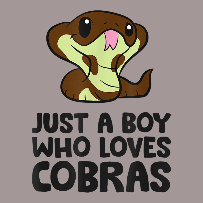 King Cobra Snake Just A Boy Who Loves Cobras T Shirt Vintage Hoodie | Artistshot