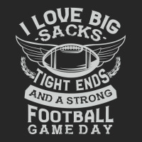 I Love Big Sacks Tight Ends And A Strong Football Game Day Men's T-shirt Pajama Set | Artistshot