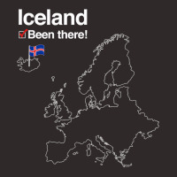 Iceland Shirt With Flag   I've Been There Map Racerback Tank | Artistshot