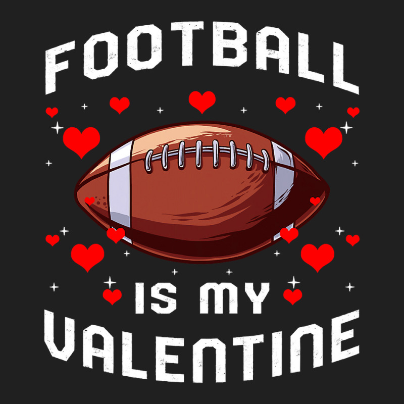 Football Is My Valentine Day Funny Sport Fan Player Ladies Polo Shirt by pester | Artistshot