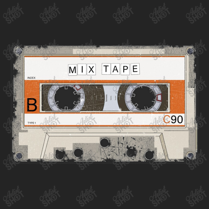 Look C90 Cassette Mix Tape 3/4 Sleeve Shirt by kulakanes | Artistshot