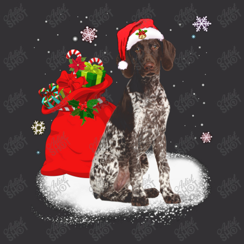 Christmas Santa German Shorthaired Pointer Vintage Hoodie And Short Set | Artistshot