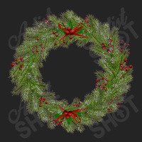 Christmas Wreath 3/4 Sleeve Shirt | Artistshot