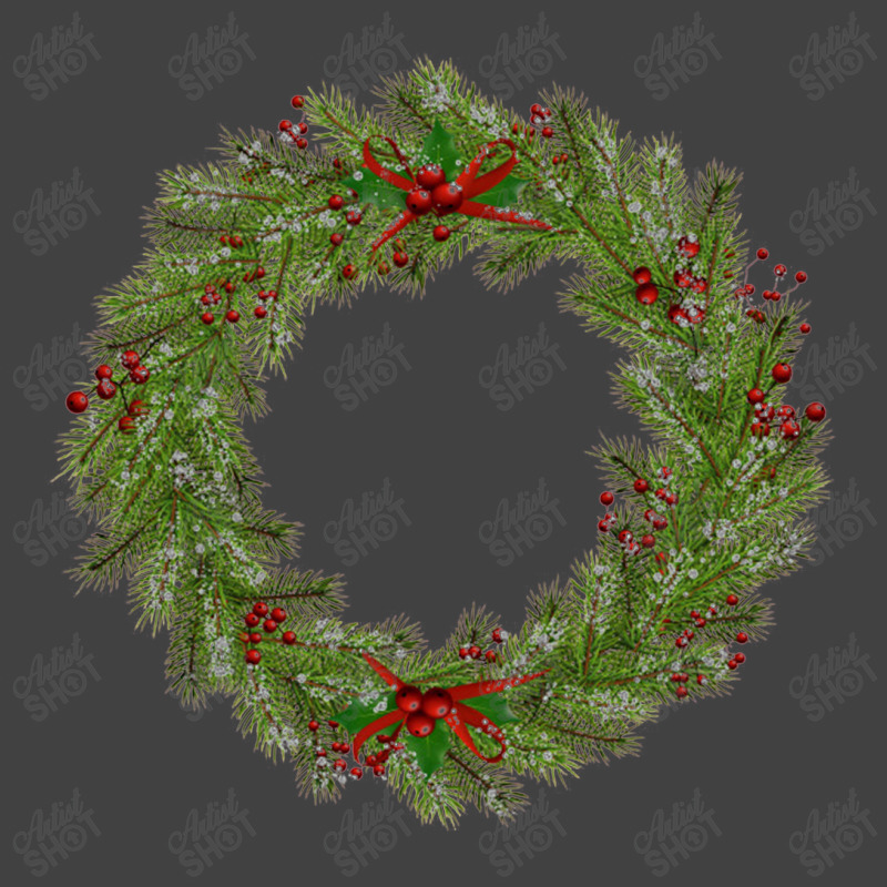 Christmas Wreath Vintage T-shirt | Artistshot