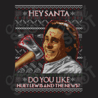 American Santa   Ugly Sweater T-shirt | Artistshot