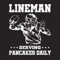 Funny American Football Player Serving Pancakes Lineman Vintage Cap | Artistshot