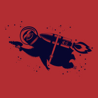 Outer Space Sloth Rocket Ray Gun Ladies Fitted T-shirt | Artistshot