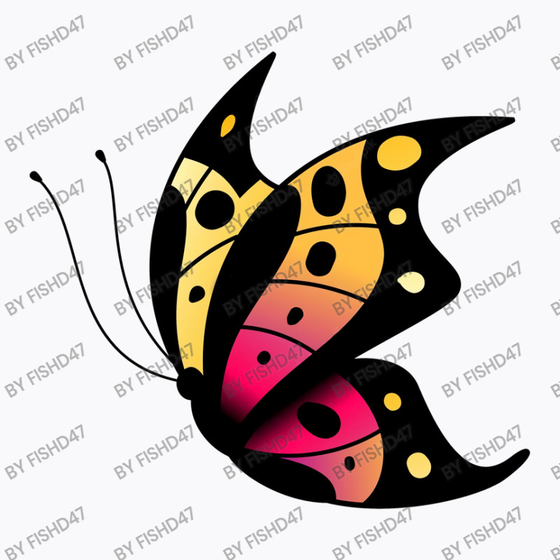 Butterfly Funny Sticker T-shirt | Artistshot