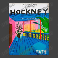 David Hockney Garden With Blue Vintage T-shirt | Artistshot