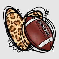 Leopard Heart Print Football Biggest Fan Football Season T Shirt Unisex Jogger | Artistshot