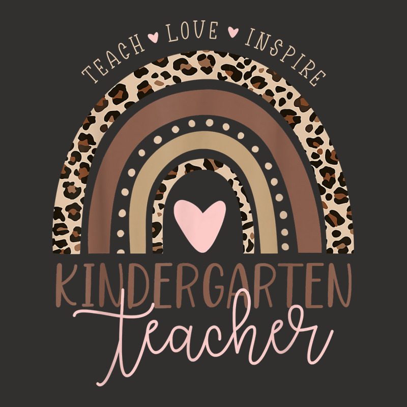 Leopard Rainbow Kindergarten Teacher First Day Of School T Shirt Champion Hoodie | Artistshot