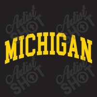 Michigan - Throwback Design - Classic , Best Gift, Costume, Halloween, T-shirt | Artistshot