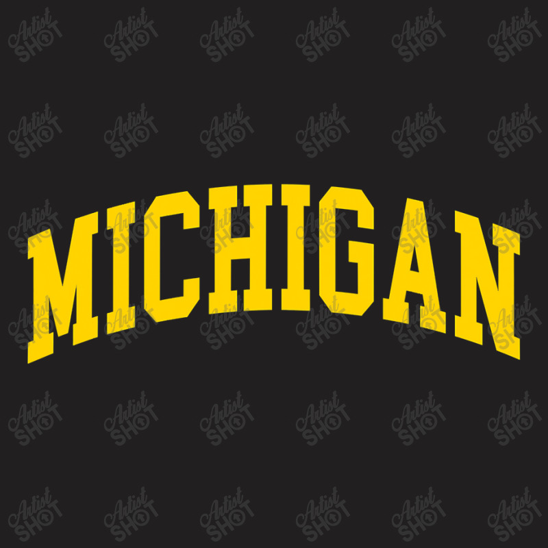 Michigan - Throwback Design - Classic , Best Gift, Costume, Halloween, T-shirt | Artistshot