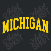 Michigan - Throwback Design - Classic , Best Gift, Costume, Halloween, Crewneck Sweatshirt | Artistshot