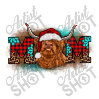 Christmas Mom Highland Cow Stainless Steel Water Bottle | Artistshot