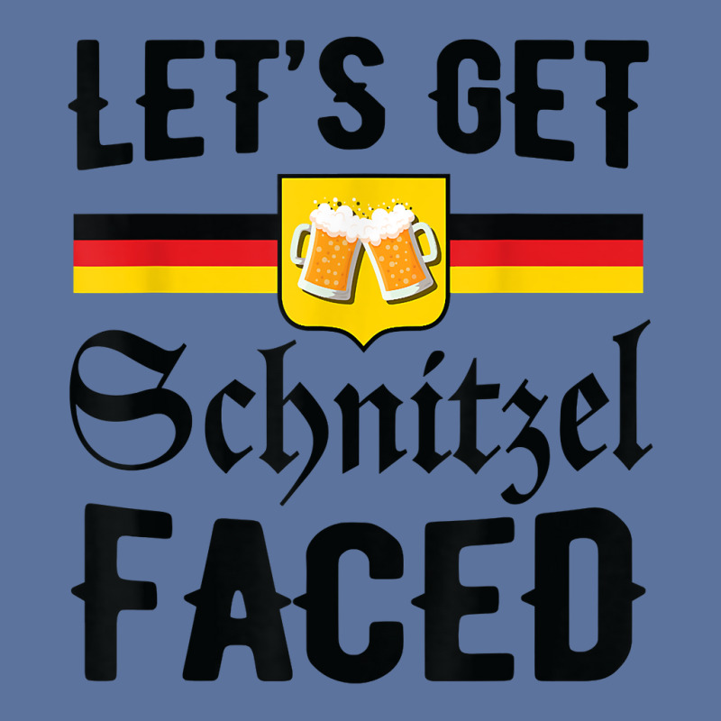 Let's Get Schnitzel Faced Beer Funny Oktoberfest 2022 German T Shirt Lightweight Hoodie | Artistshot