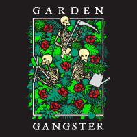 Garden Gangster Skeleton Gardener T  Shirt Garden Gangster Funny Garde Waist Apron | Artistshot