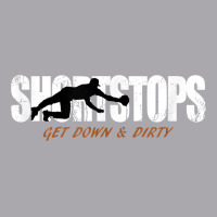 Baseball Softball Shortstop Tshirt Get Down And Dirty Shirt T Shirt Youth 3/4 Sleeve | Artistshot