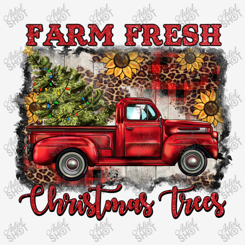 Farm Fresh Christmas Trees Ladies Polo Shirt by BarkalooDesign | Artistshot