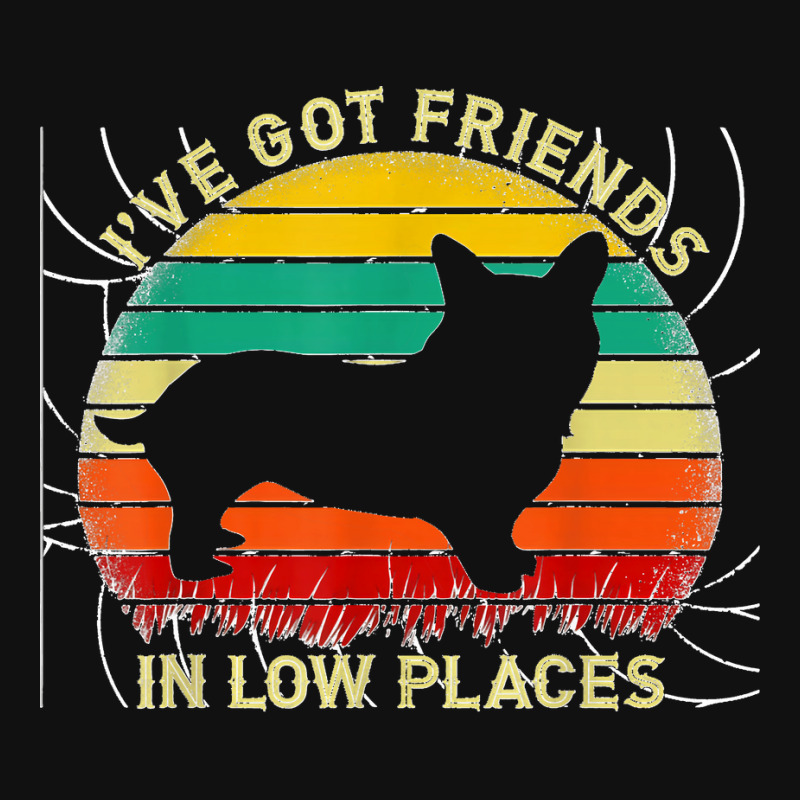 I've Got Friends In Low Places Corgi Lover Father's Day Full Set Car 