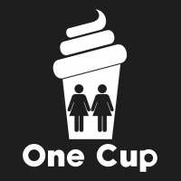 Two Girls One Cup Classic T-shirt | Artistshot