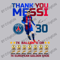 Ballon D'or 2021 Thank You Messi 30 Number 7x Golden Shoe Pocket T-shirt | Artistshot