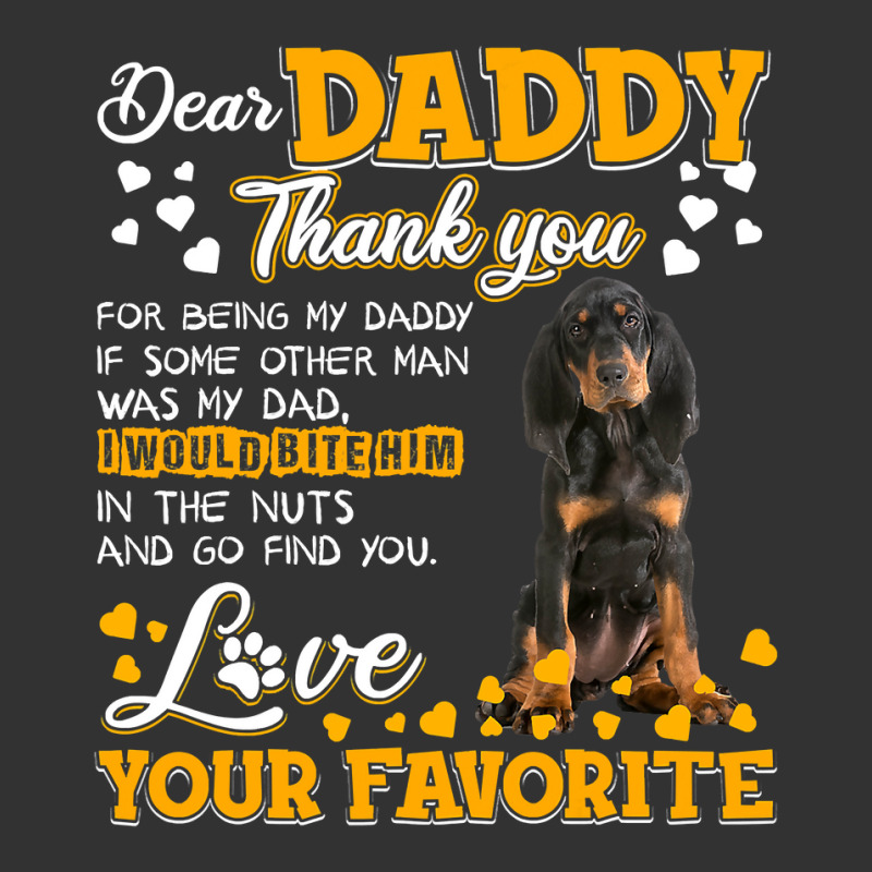 Black And Tan Coonhound Dear Daddy Thank You For Being T Shirt Baby Bodysuit by DianneHenderson91 | Artistshot