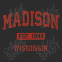 Madison Wisconsin Wi Vintage Athletic Sports Design , Best Gift, Costu Exclusive T-shirt | Artistshot