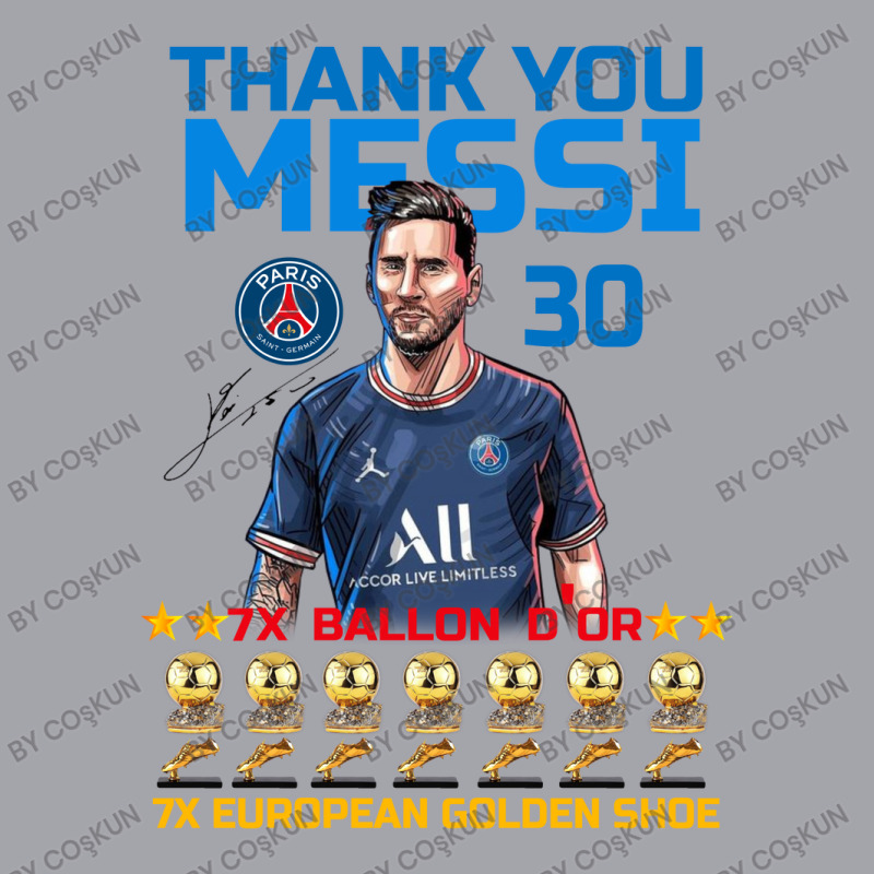 Ballon D'or 2021 Thank You Messi 30 Number 7x Golden Shoe Youth Hoodie | Artistshot