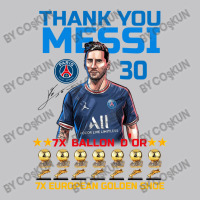 Ballon D'or 2021 Thank You Messi 30 Number 7x Golden Shoe Baby Bodysuit | Artistshot