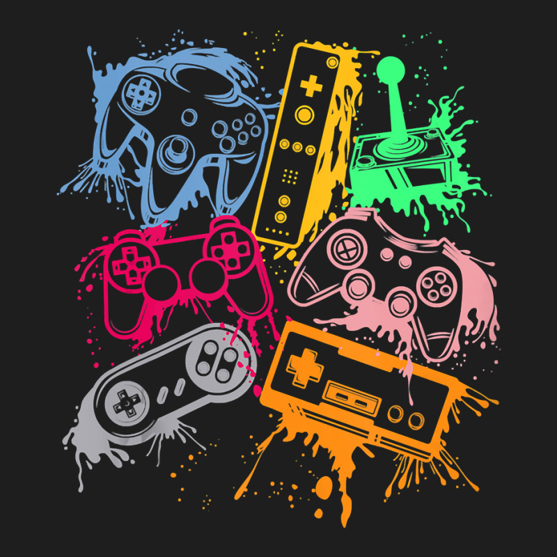 Video Game Console Controllers Retro 80's 90's Arcade Gamer Classic T-shirt by bakien89 | Artistshot