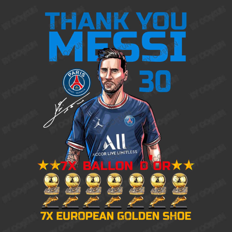 Ballon D'or 2021 Thank You Messi 30 Number 7x Golden Shoe Baby Bodysuit | Artistshot