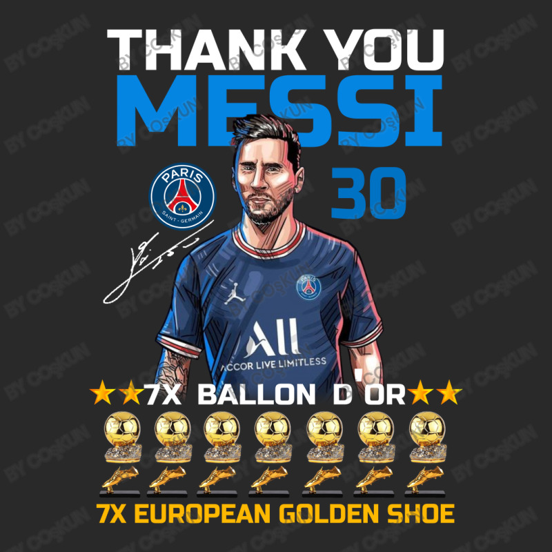 Ballon D'or 2021 Thank You Messi 30 Number 7x Golden Shoe Toddler T-shirt | Artistshot